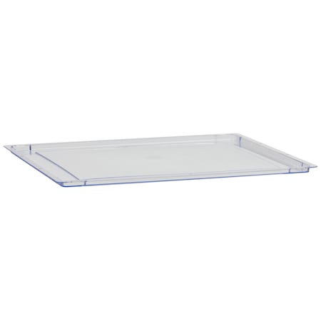 Antimicrobial Wide Line Tray Lid In Crystal Clear